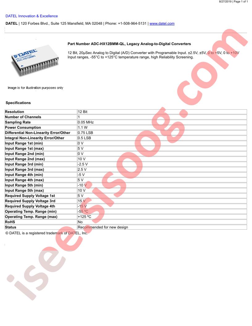 ADC-HS128MC