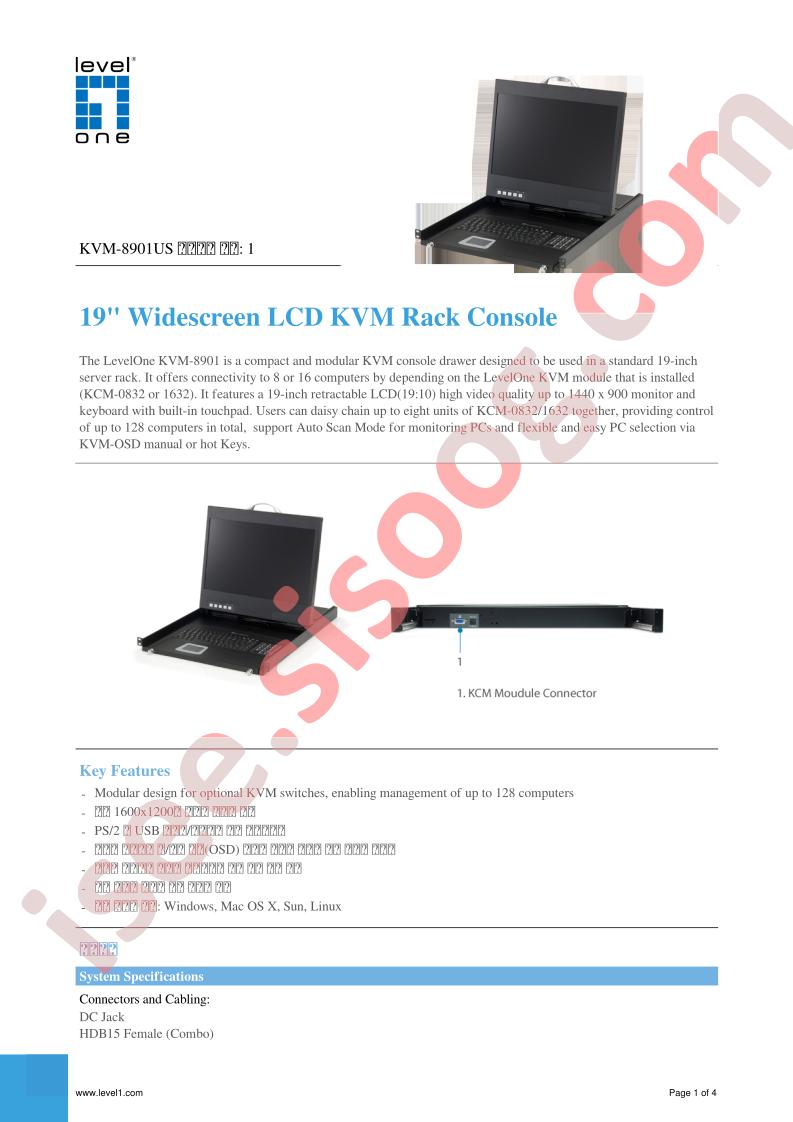 KVM-8901US