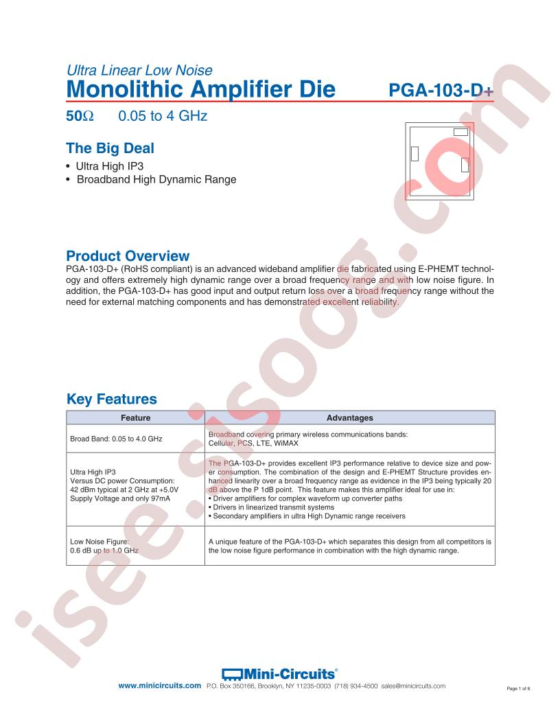 PGA-103-DG+