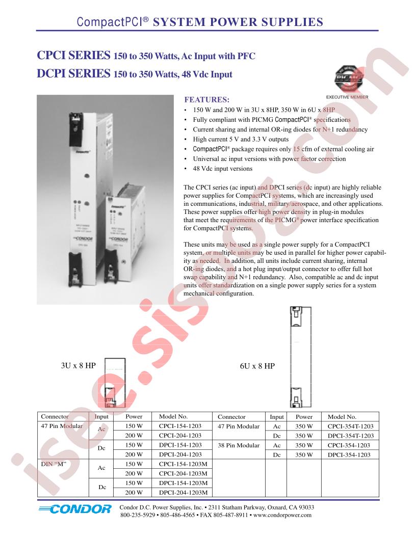 CPCI-354T-1203