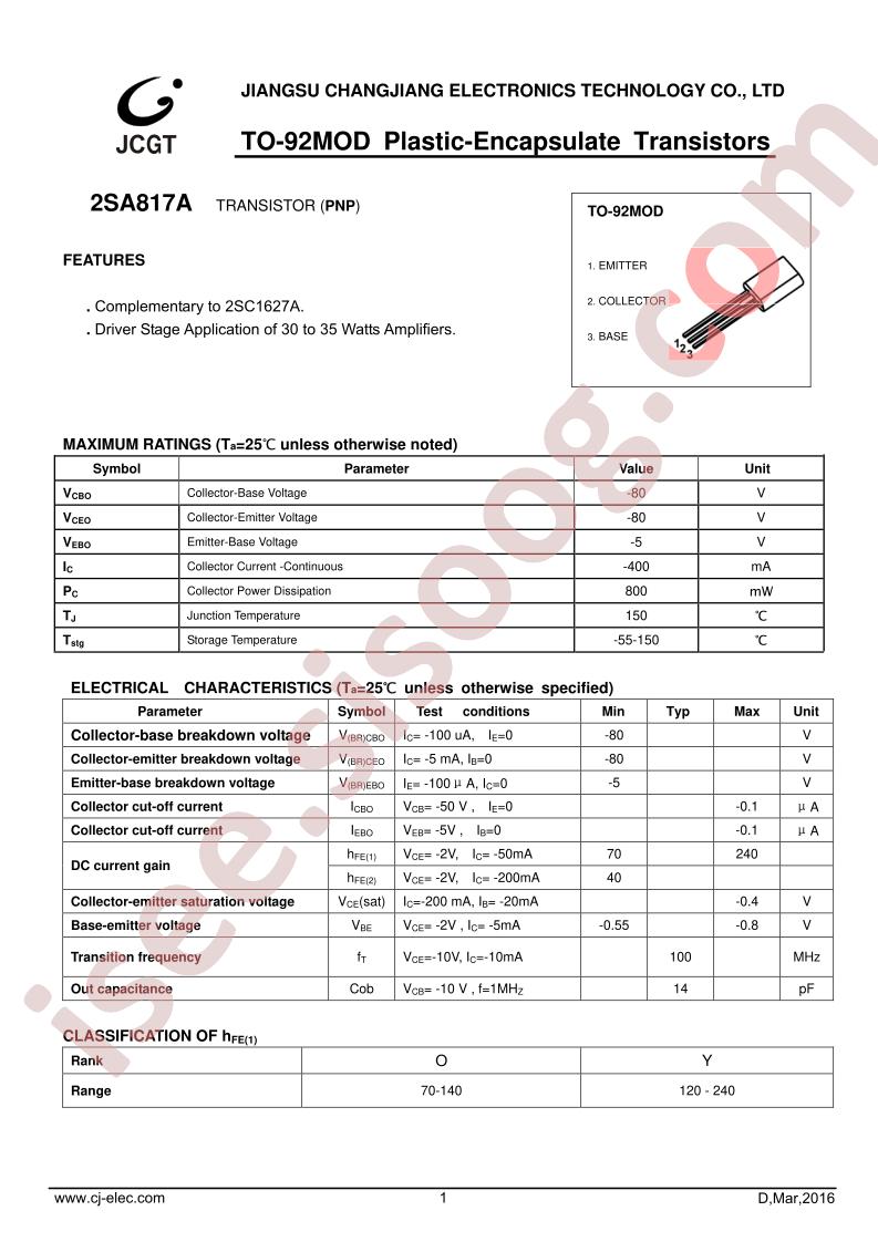 2SA817A