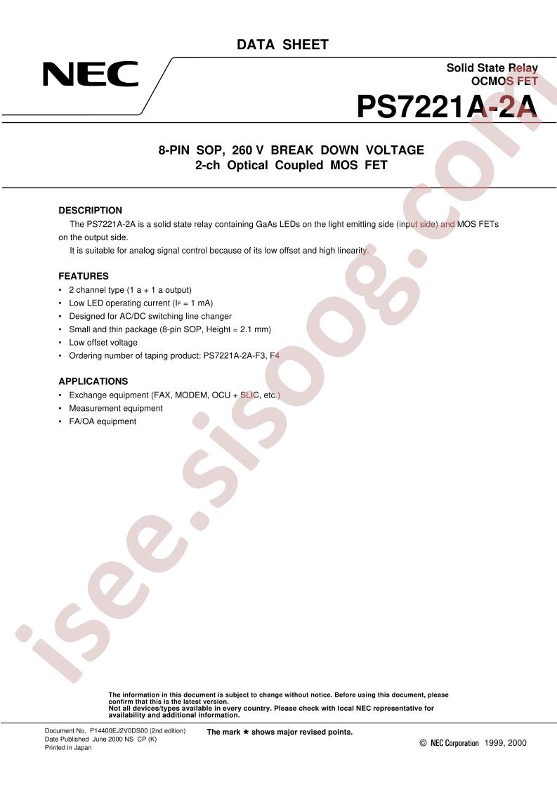PS7221A-2A-F4