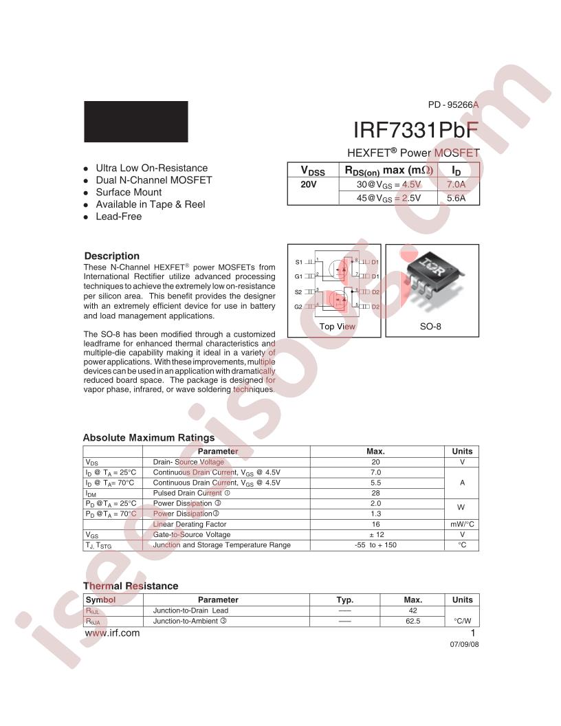 IRF7331PBF_08
