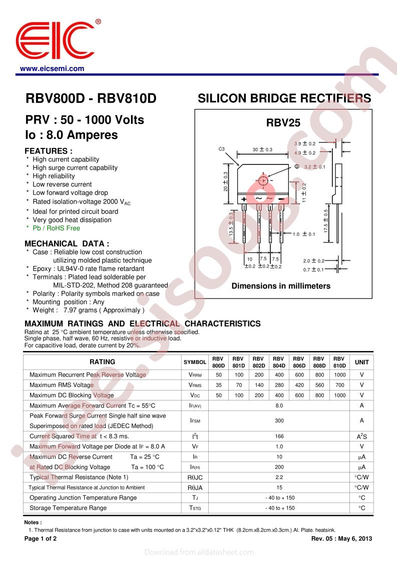 RBV808D