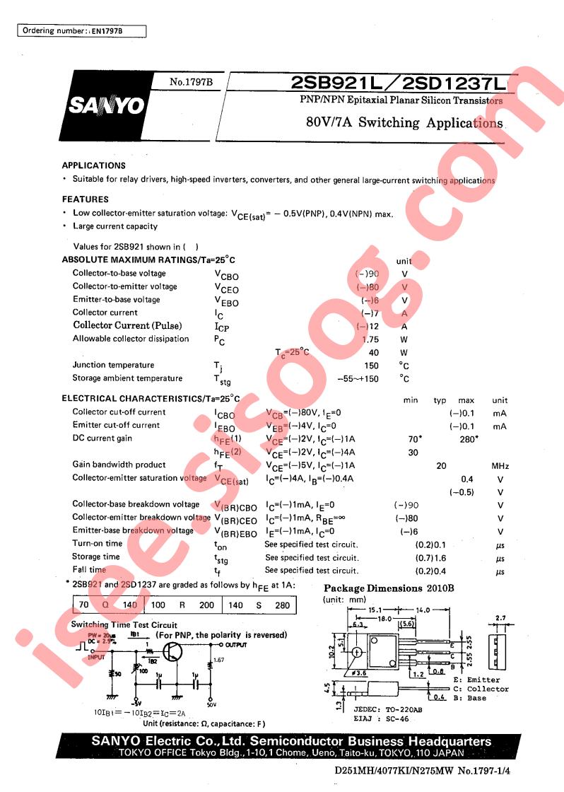 2SB921L