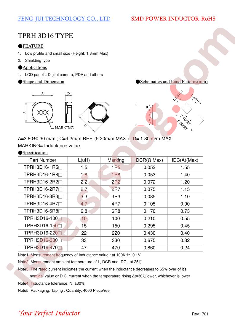 TPRH3D16-100