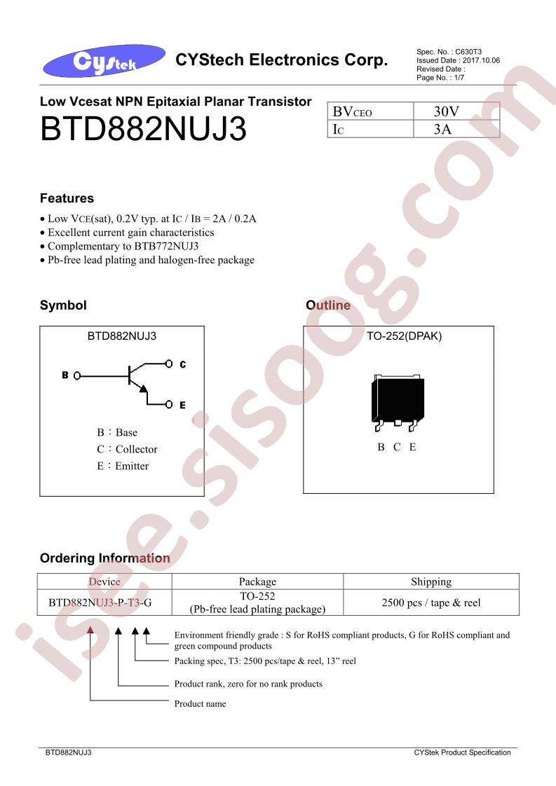 BTD882NUJ3