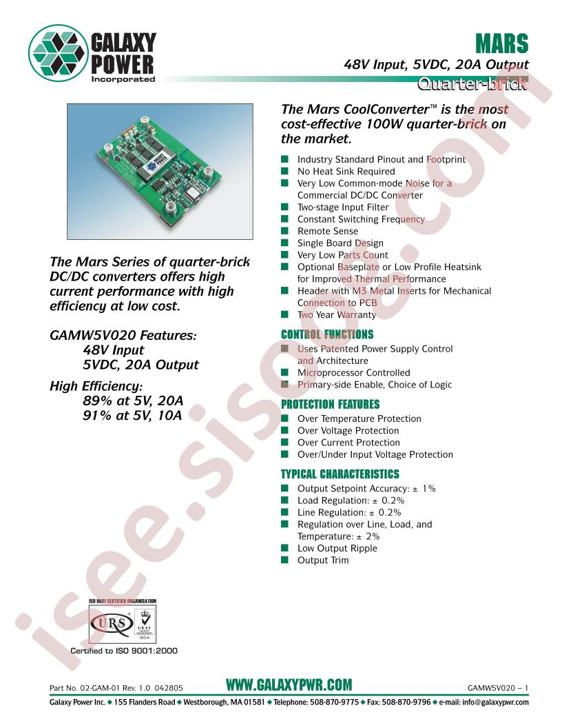GAMW5V020SMT