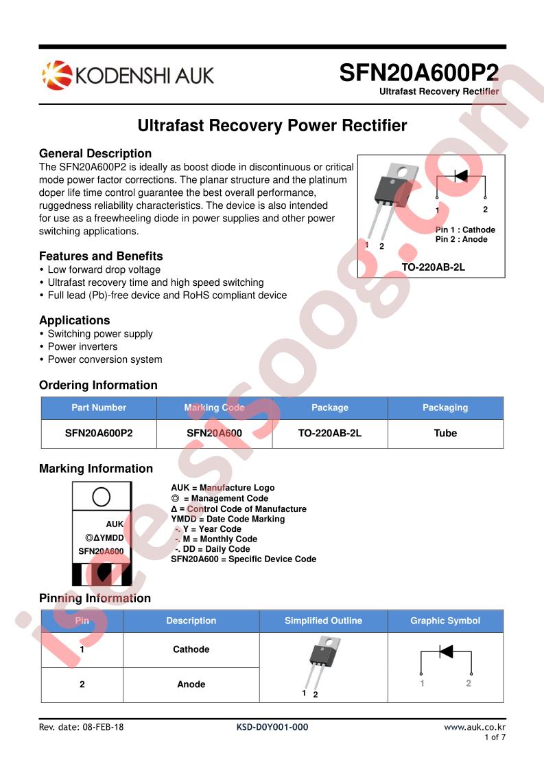 SFN20A600P2