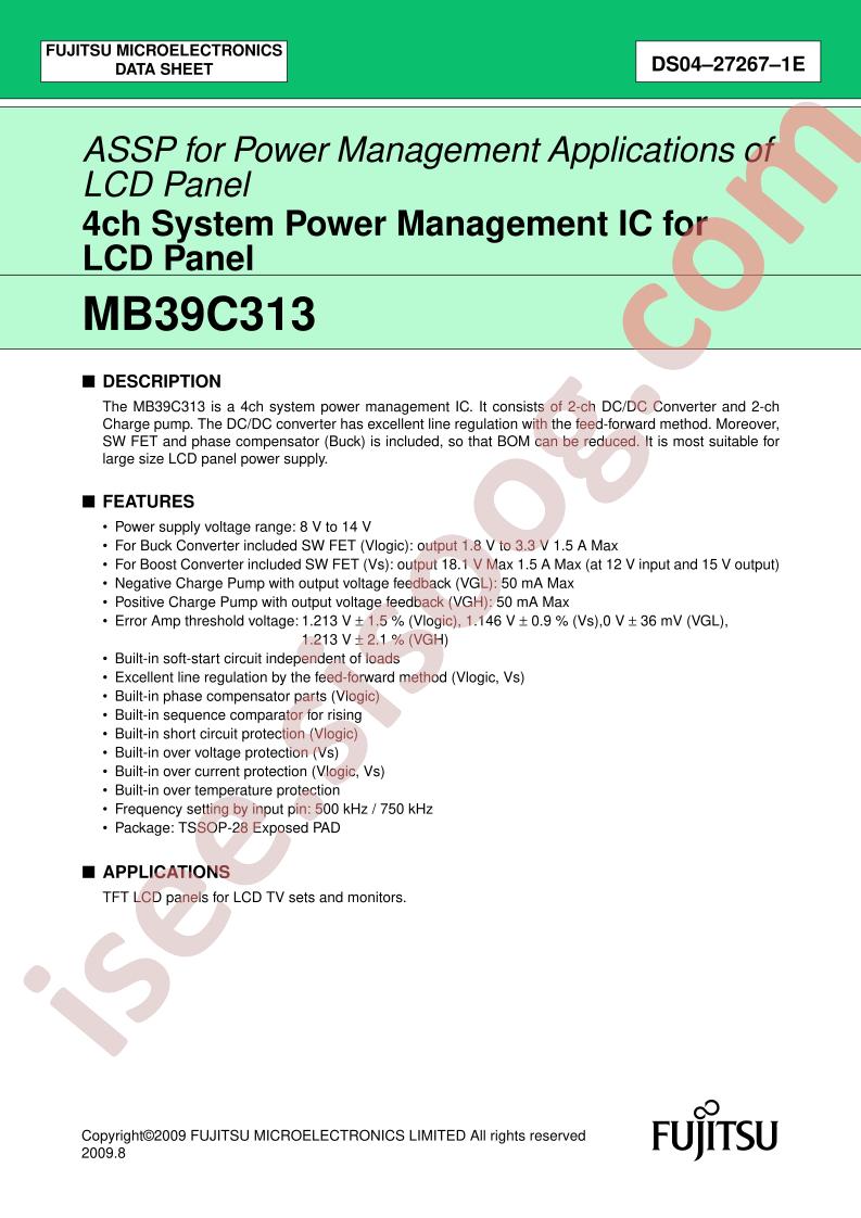 MB39C313EVB-01