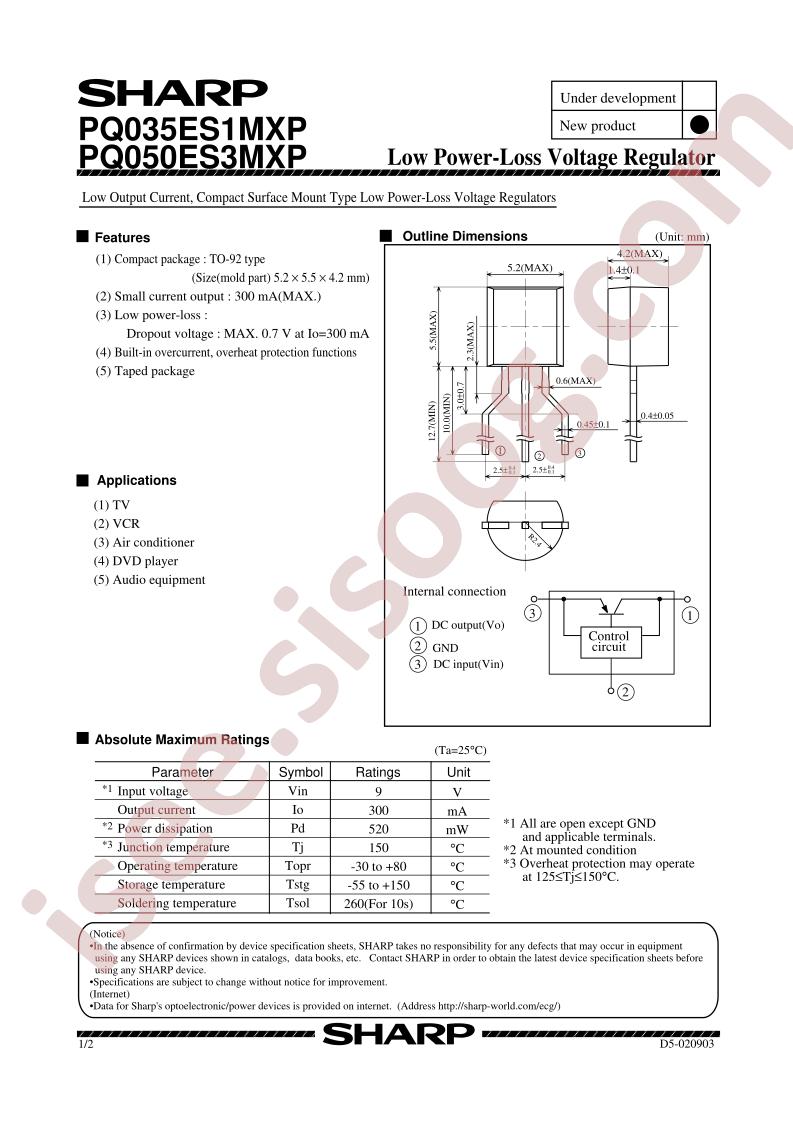 PQ035ES1MXP