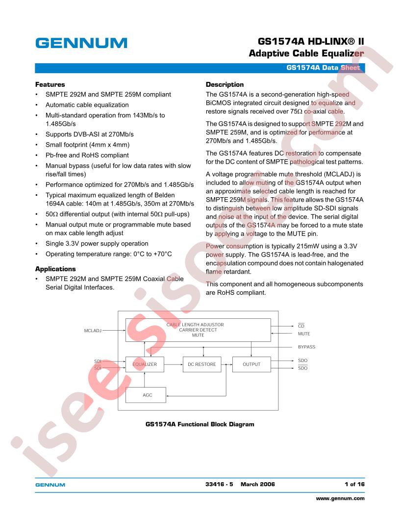 GS1574A