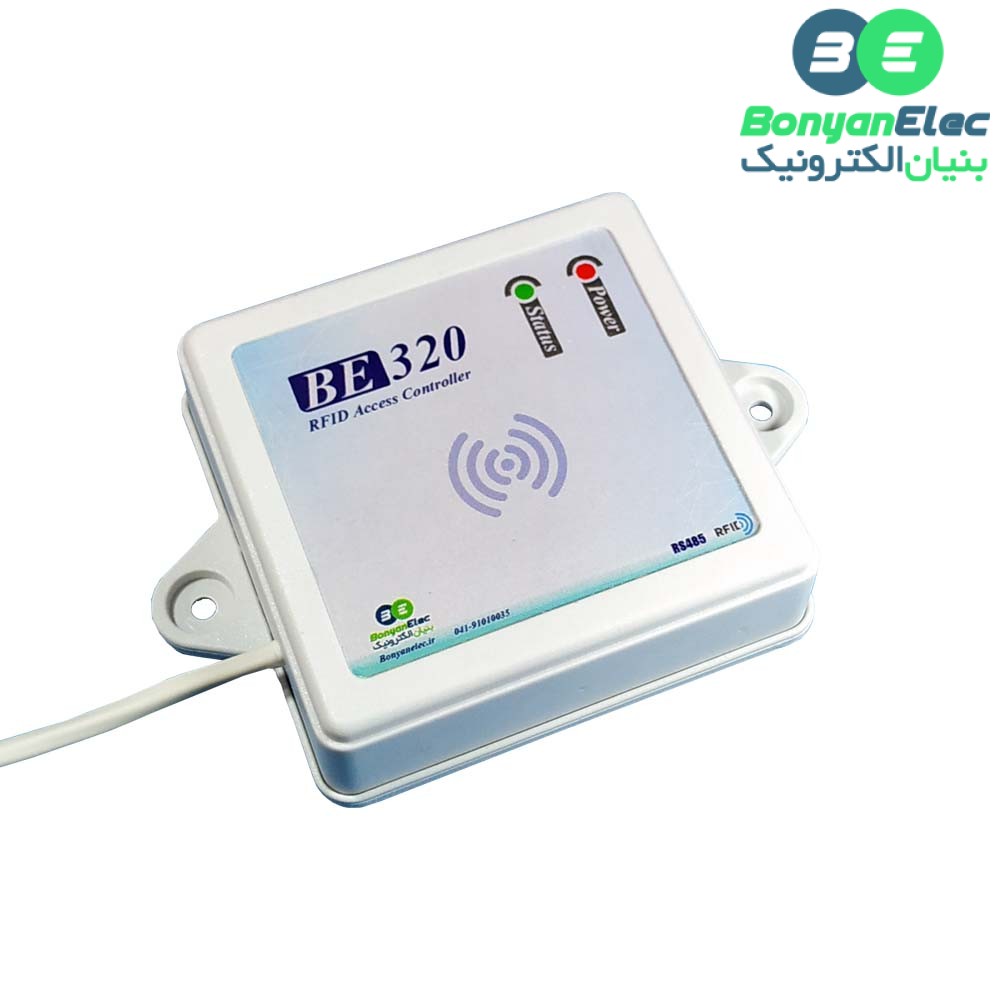 اکسس کنترل RFID مبتنی بر RS485 مدل BE320