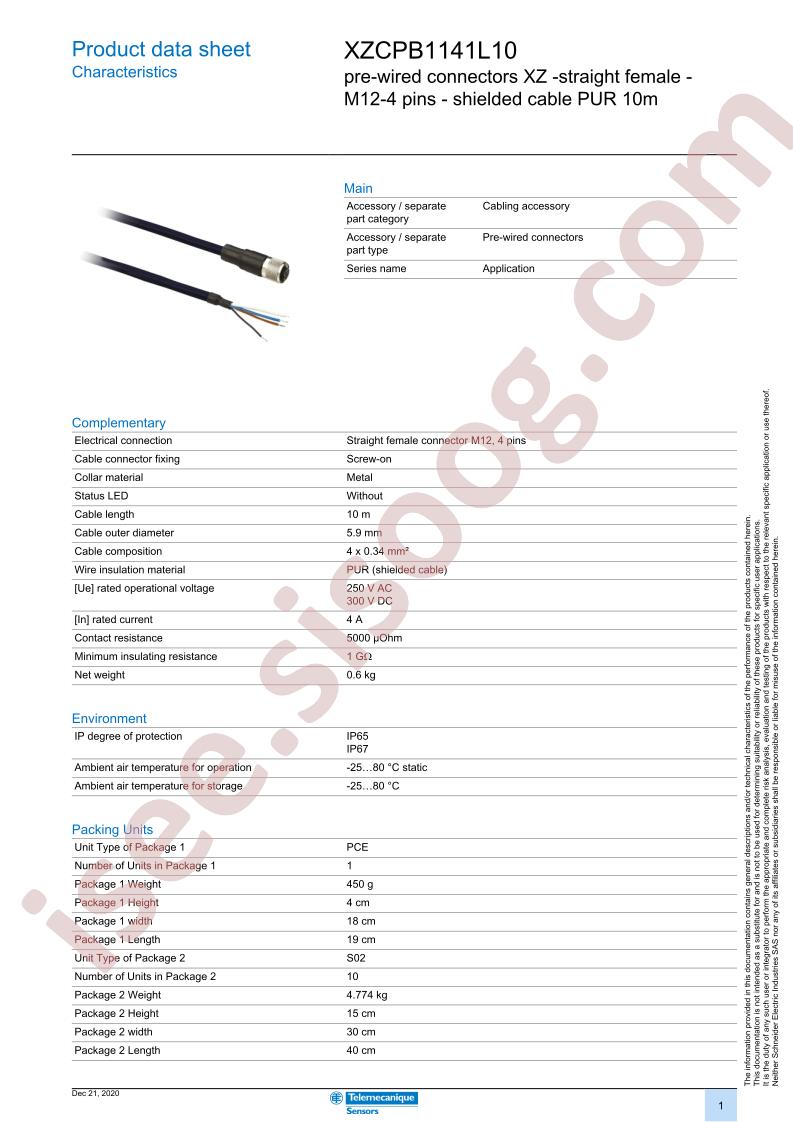 XZCPB1141L10