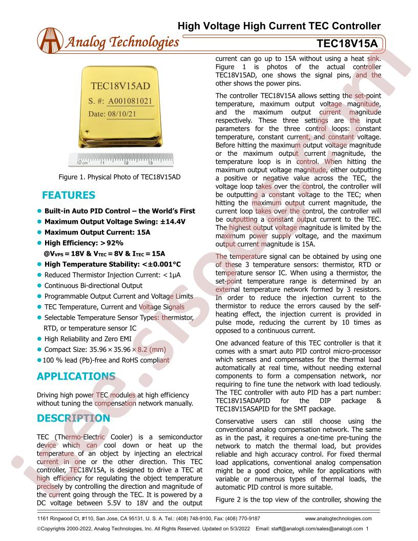 TEC18V15AD