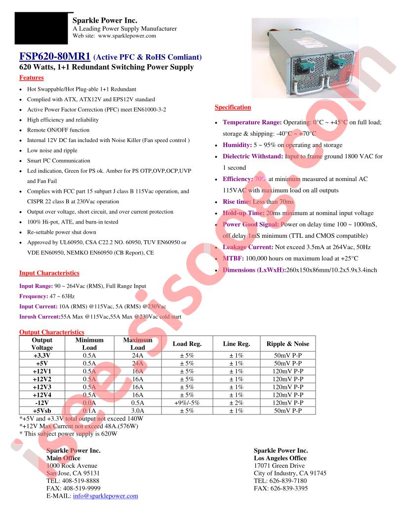 FSP620-80MR1