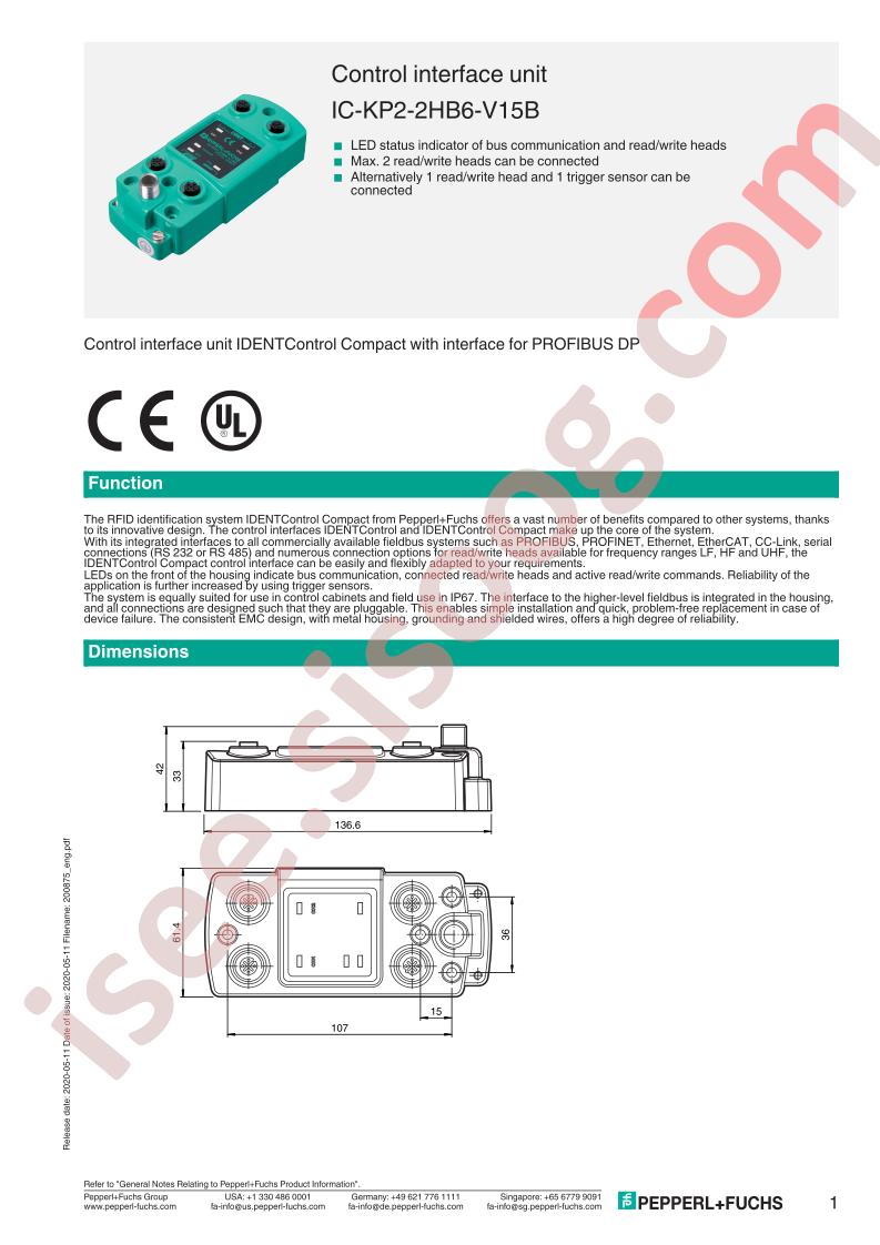 IC-KP2-2HB6-V15B