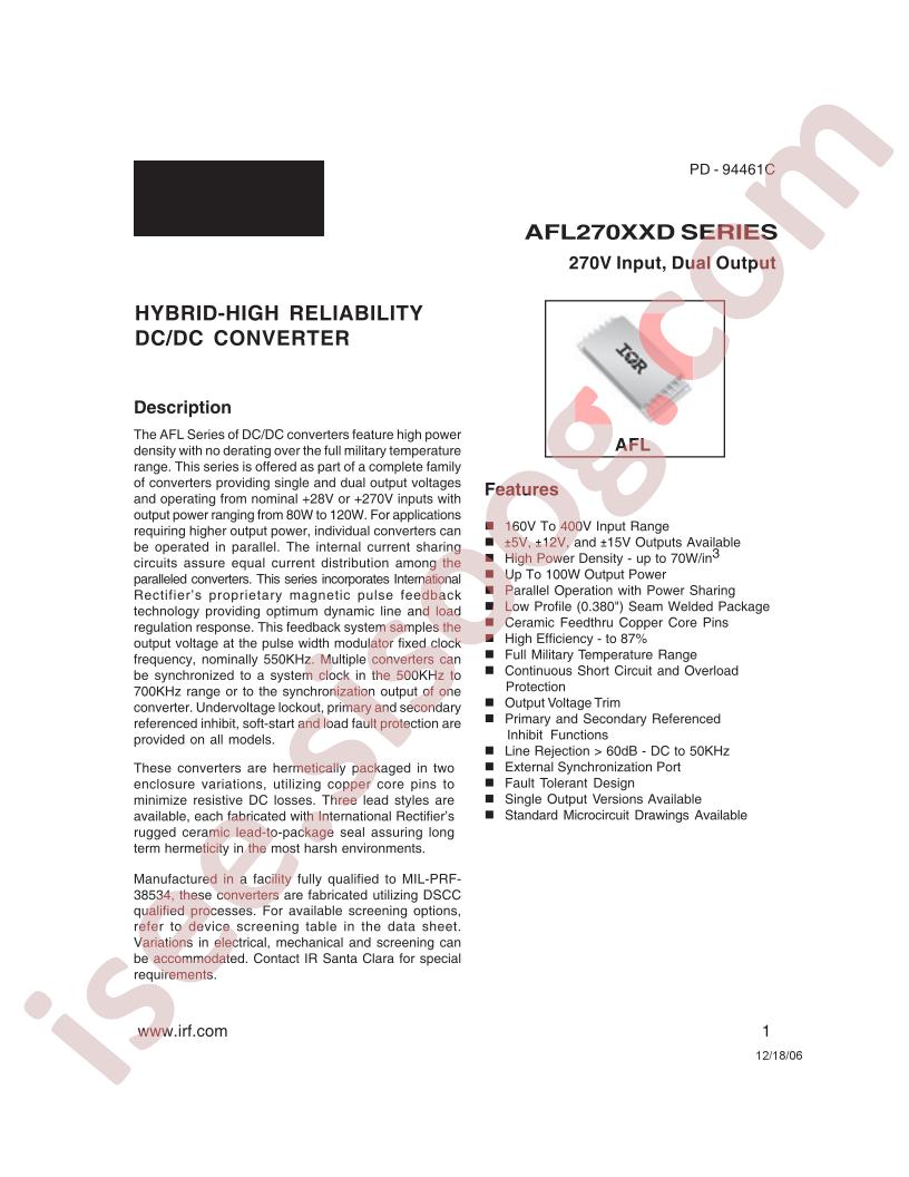 AFL5005DWES