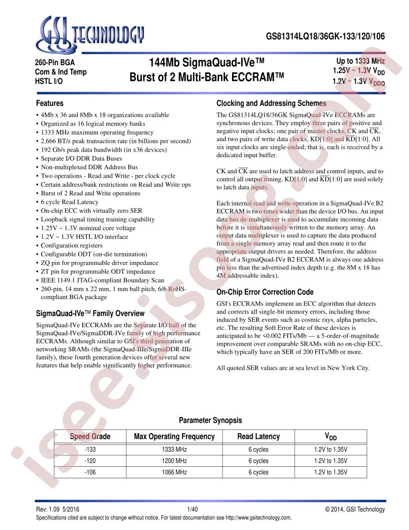 GS81314LQ36GK-120