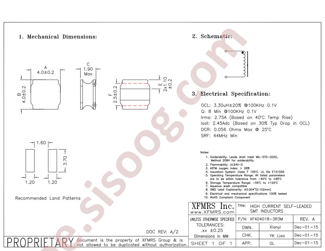 XF404018-3R3M