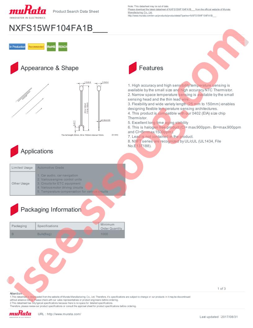 NXFS15WF104FA1B050