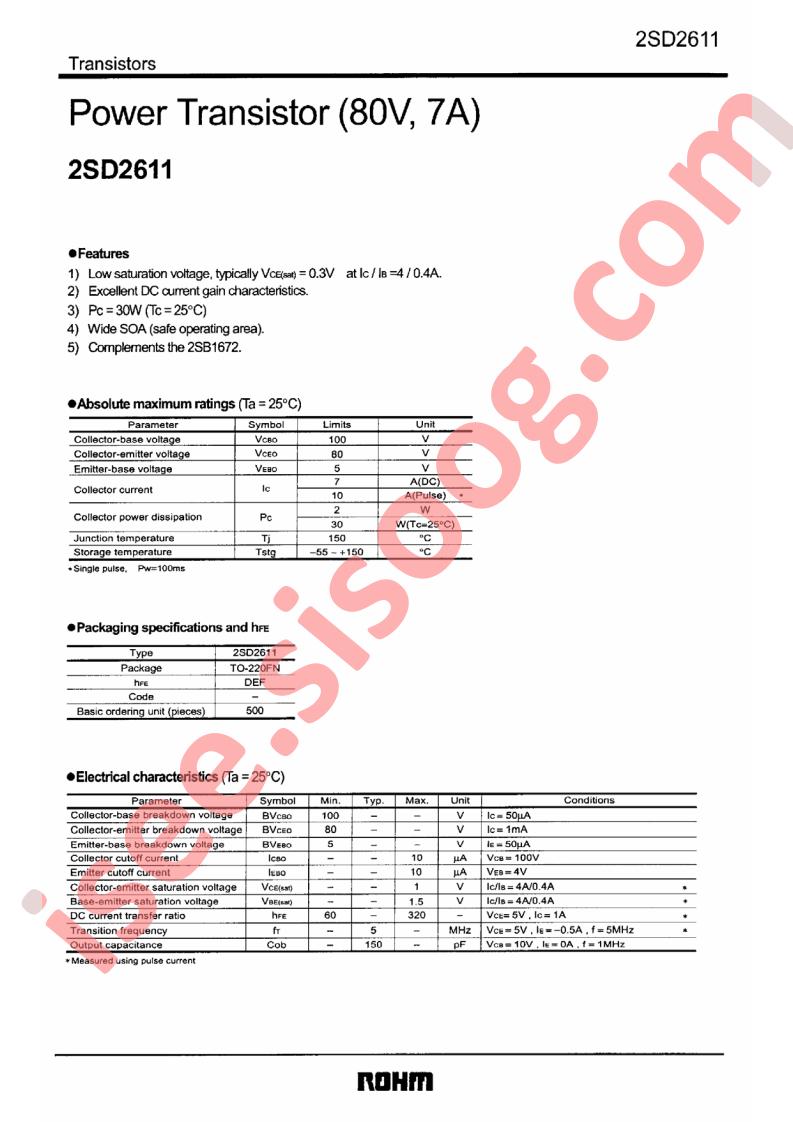 2SD2611