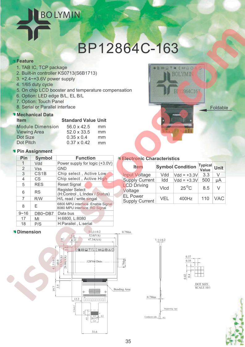 BP12864C-163