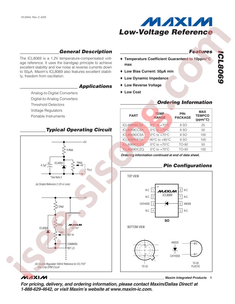 ICL8069CCSA