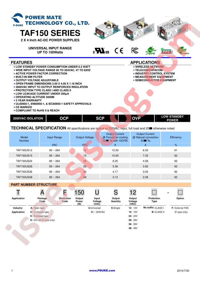 TAF150US15