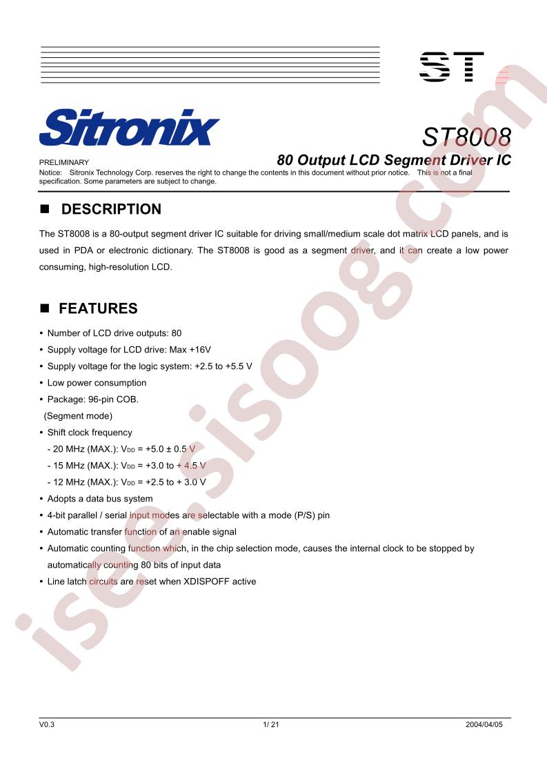 ST8008