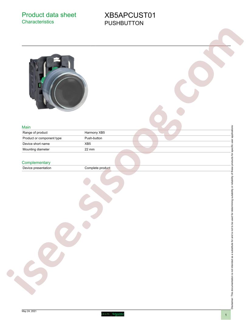 XB5APCUST01