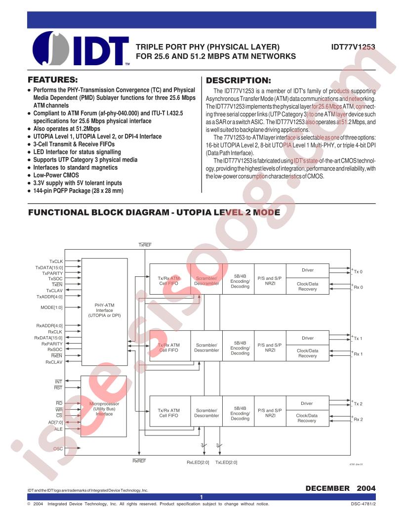 IDT77V1253