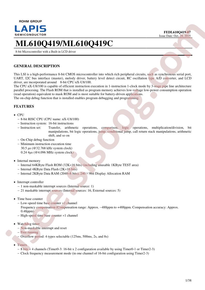 ML610Q419