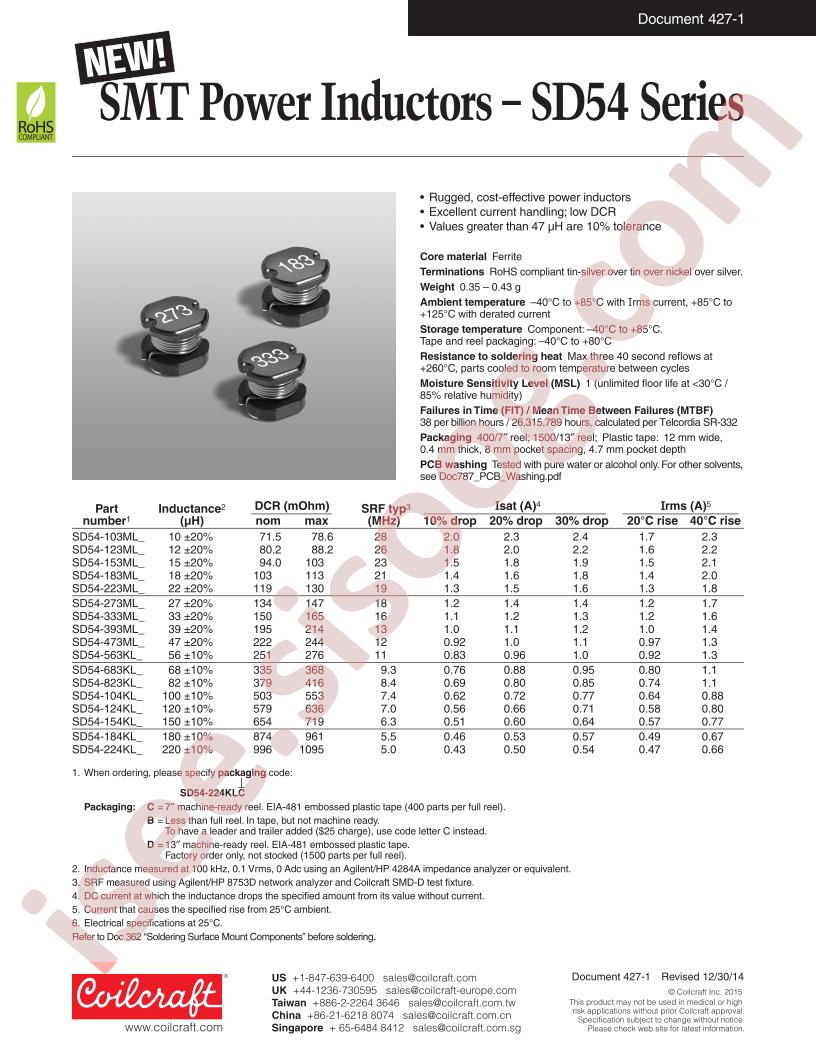 SD54-333MLD