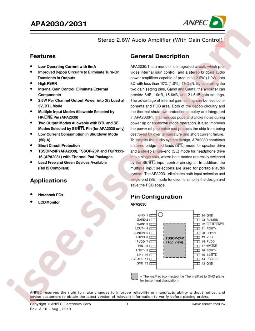 APA2030RI-TRG