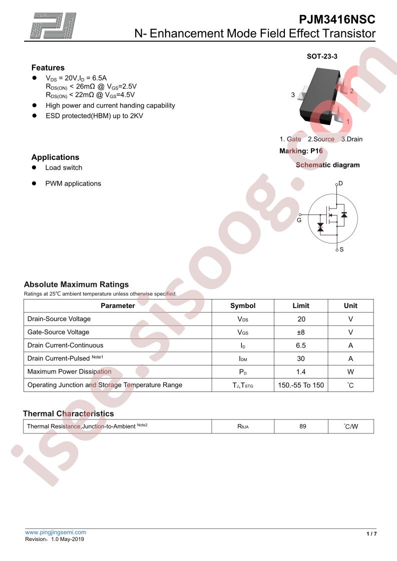 PJM3416NSC