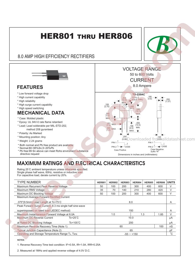 HER804-2C8A-2CTO-220AC