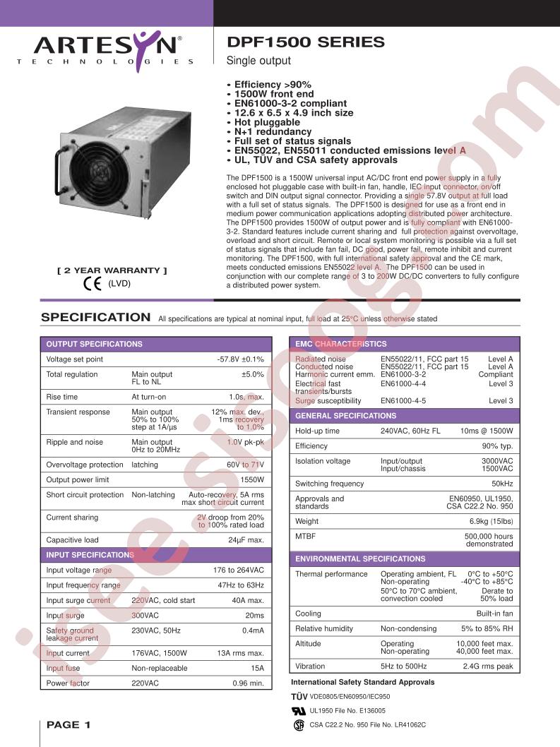 DPF1500