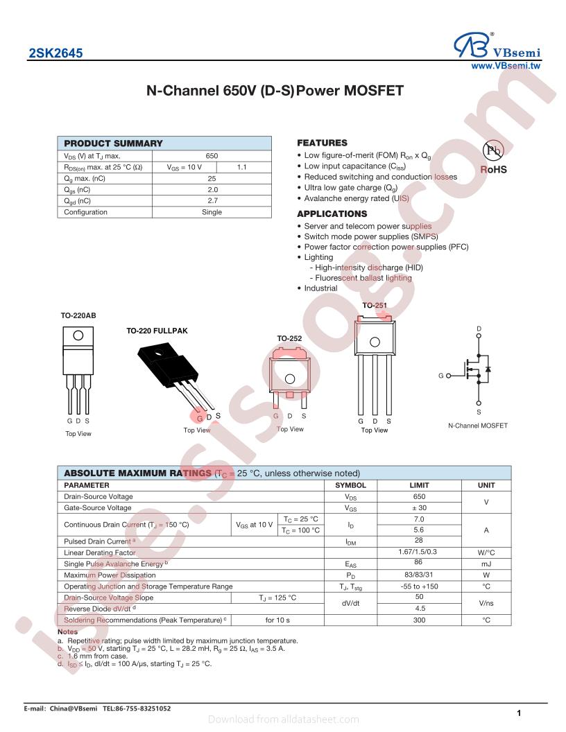 2SK2645