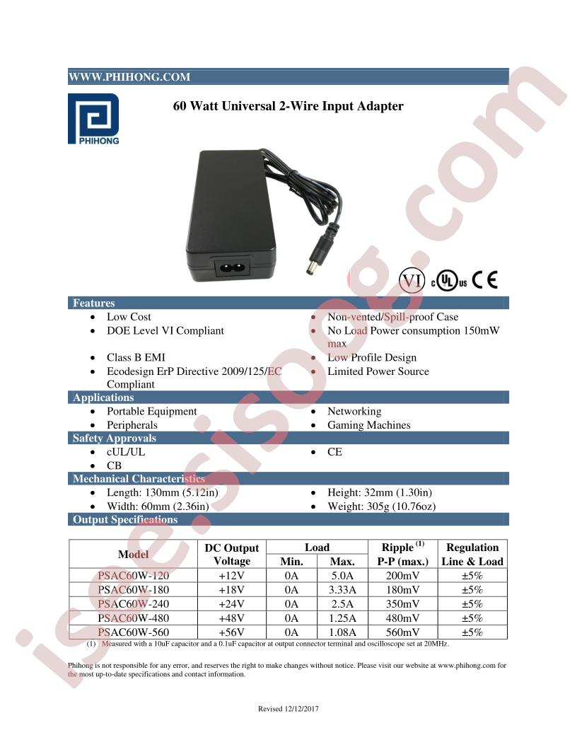 PSAC60W-120