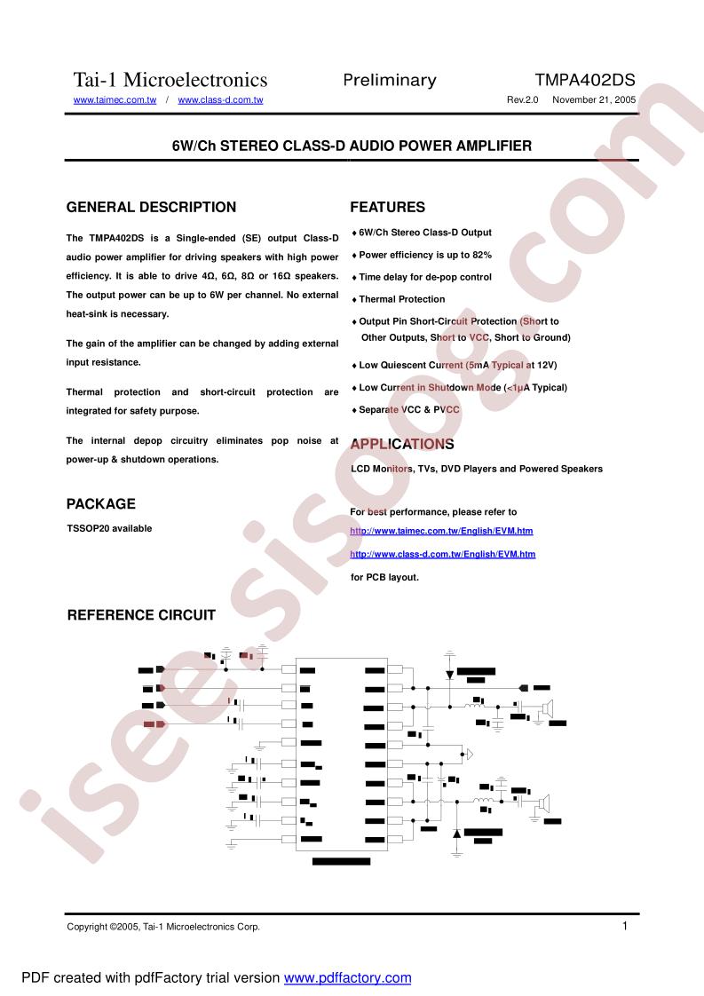 TMPA402DS