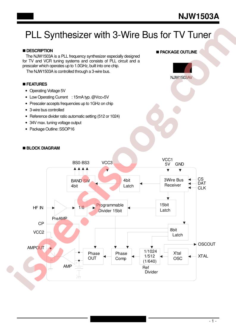 NJW1503A
