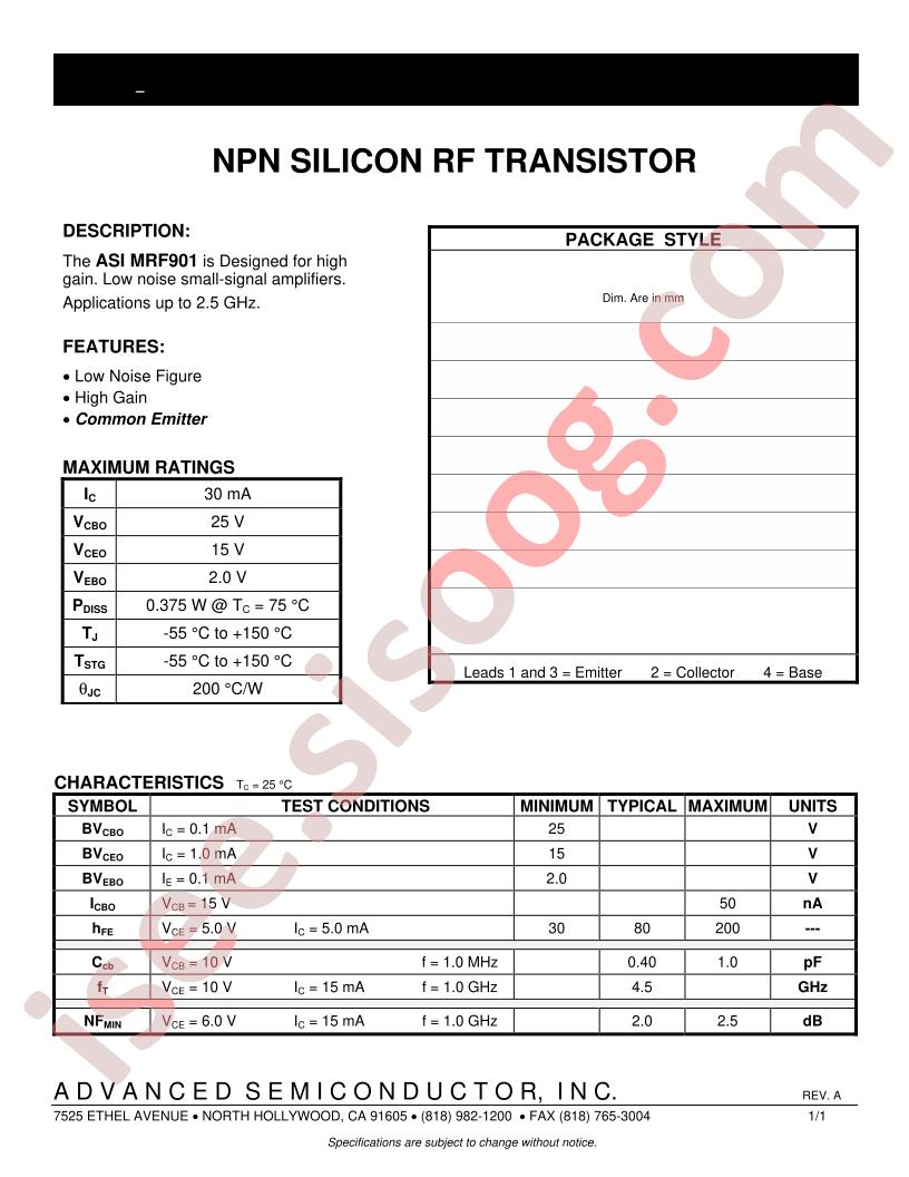 MRF901