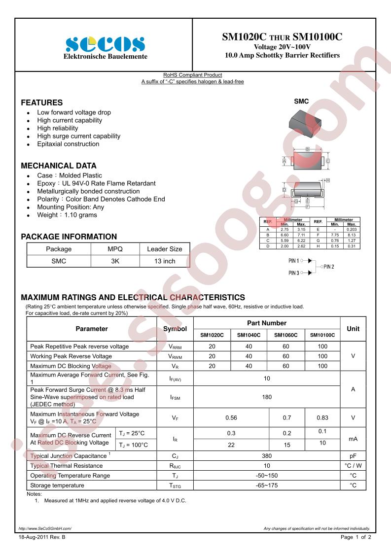 SM10100C