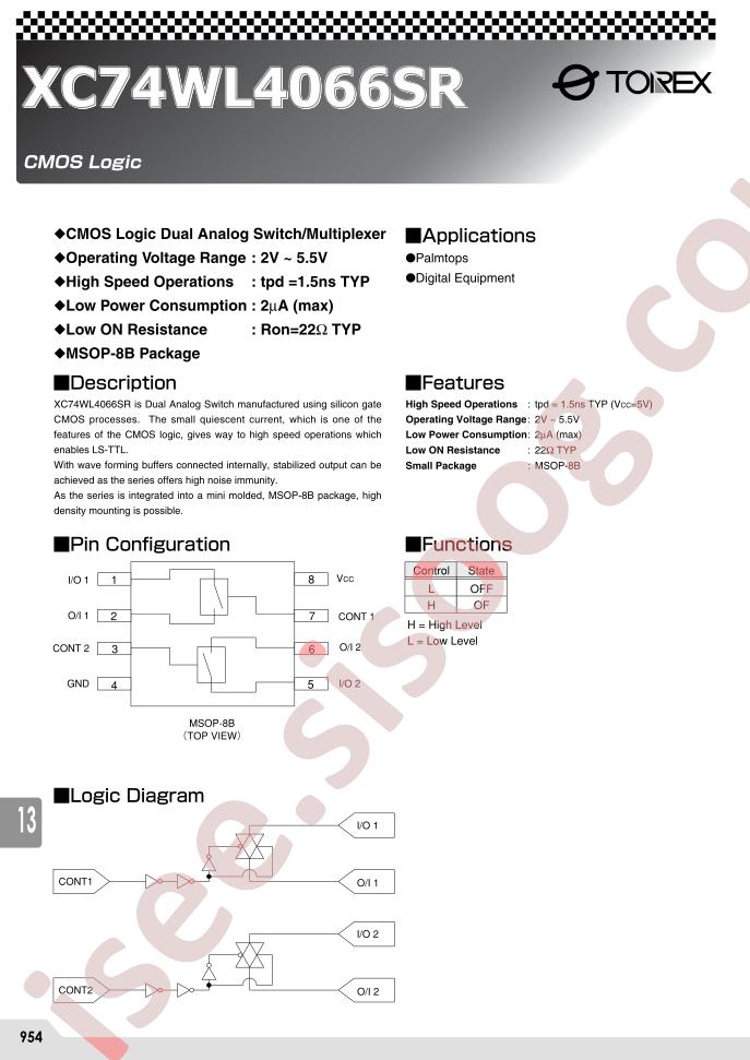 XC74WL4066SR