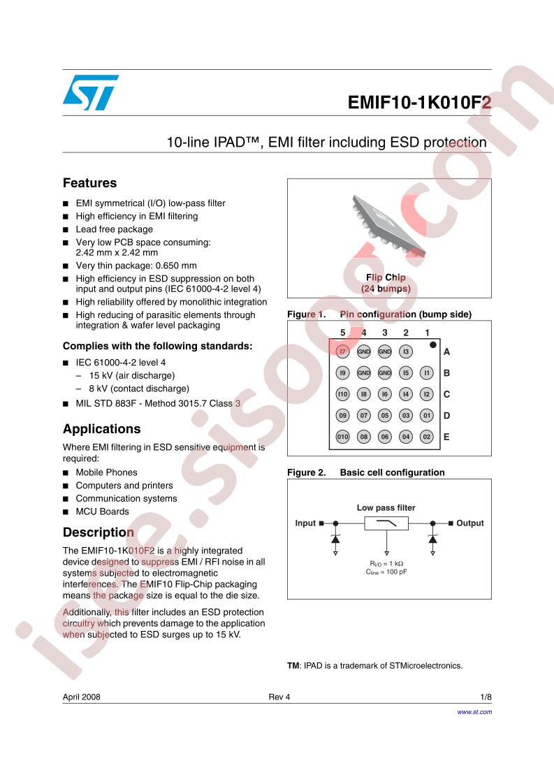 EMIF10-1K010F2
