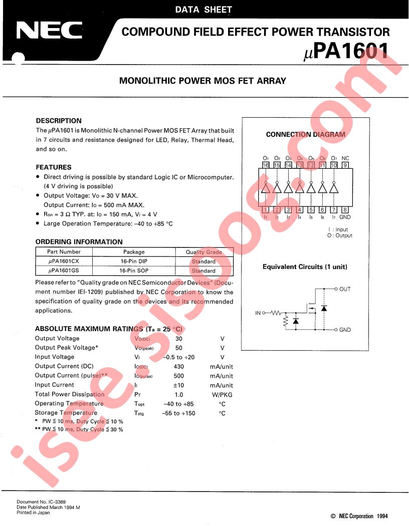 MPA1601CX