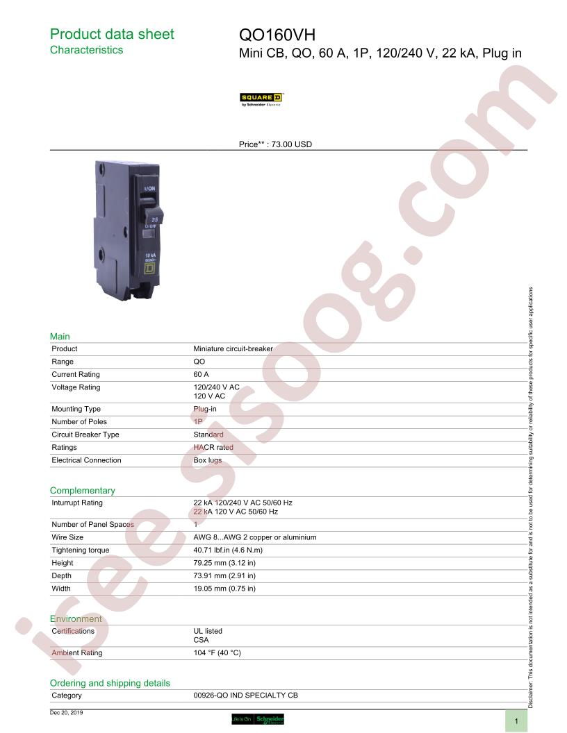QO160VH