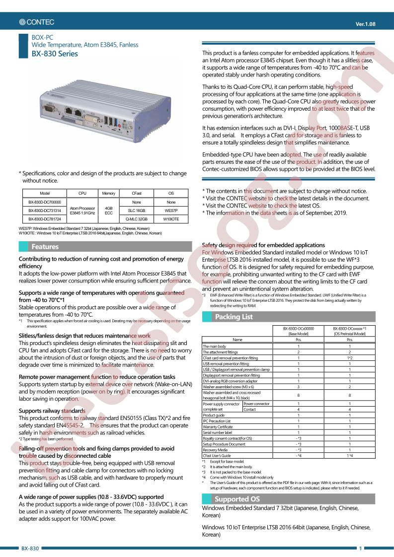 BX-830