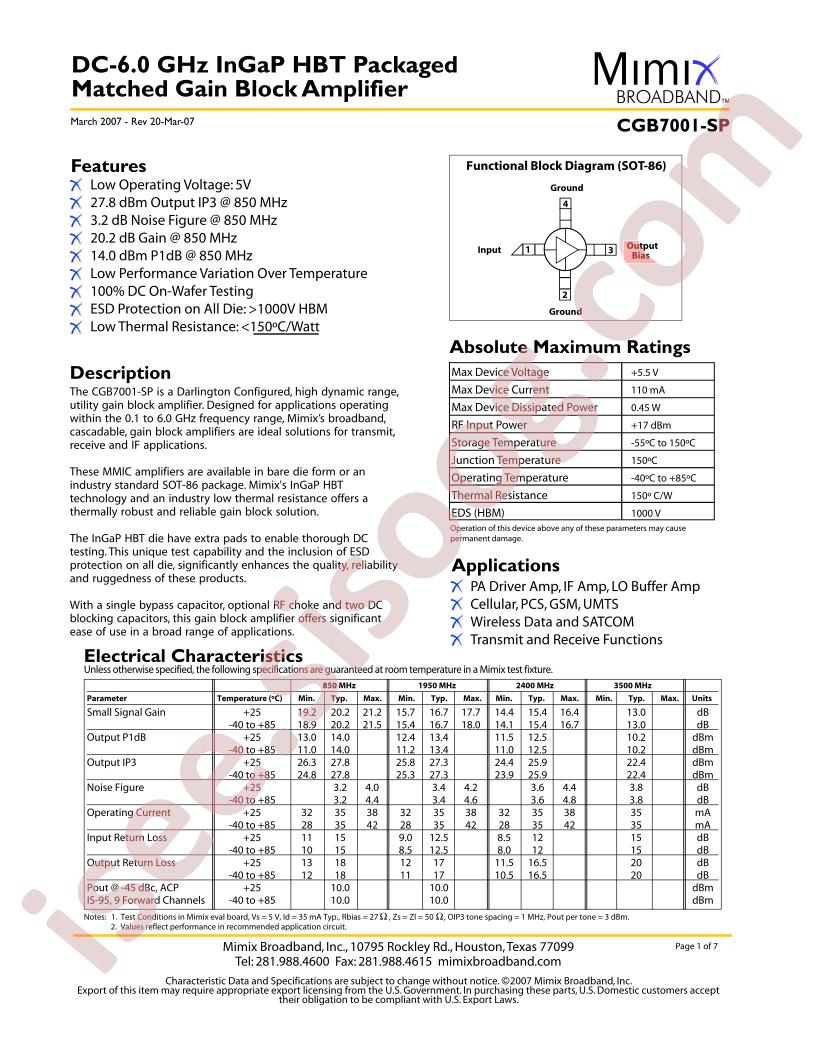 PB-CGB7001-SP-0000